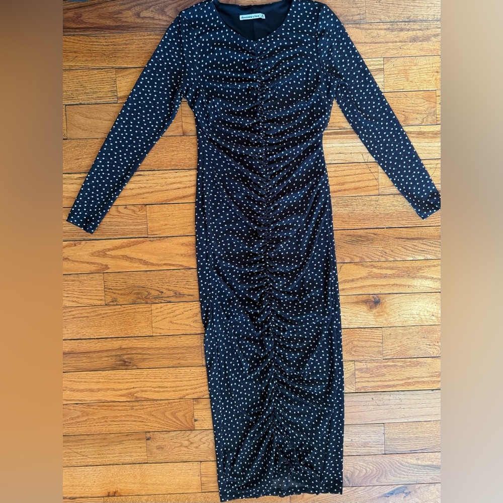 Abercrombie and Fitch polkadot dress and extra small